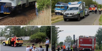 Vlak srazil a na místě usmrtil člověka