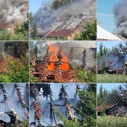 Při opravě auta si zapálil střechu nad hlavou
