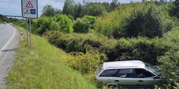 Řidič utekl od nehody