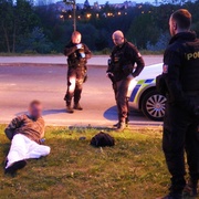 Pacient utekl z odvykačky skrz zavřené skleněné dveře