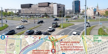 Příští týden začínají opravy nejfrekventovanější křižovatky v Plzni