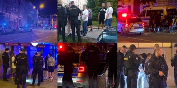 Tři hromadné rvačky během víkendu, největší byla na Americké