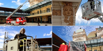 Divoké včely ohrožovaly cestující na hlavním nádraží v Plzni