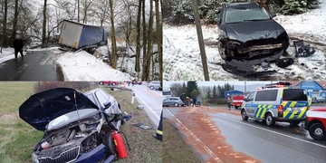 Další dnešní dopravní nehody