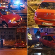 Těžce opilý řidič zapasoval auto do kolejiště