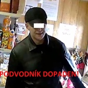 Podvodník dopaden - děkujeme!