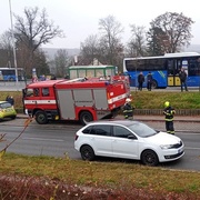 Asi desetiletá dívenka vběhla přímo před auto