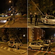 Kuriózní nehoda - zfetované slečny se popraly při řízení