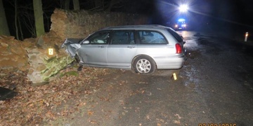 Narkoman pod vlivem pervitinu boural do zdi