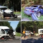 Hromadná nehoda u Plzně si vyžádala několik zraněných