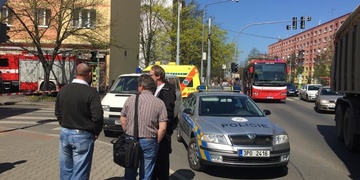STÁLE :  Policejní opatření na poště v Habrmanově ulici končí