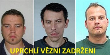 Policisté zadrželi třetího uprchlého vězně už po třech dnech