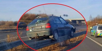 Horská dráha uprostřed D5