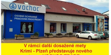 V rámci další dosažené mety Krimi - Plzeň představuje nového partnera - firmu VOCHOC TRADE s.r.o.