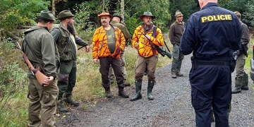 Na kontrole myslivců