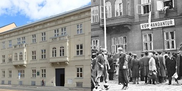 Klatovská 19 aneb dům s úžasnou historií, se nyní proměňuje v muzeum osvobození a dominantou je třicetitunový Sherman