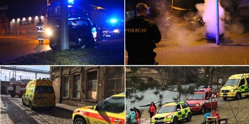 Požár ve Škodovce, dítě probořené pod led, záchrana kobylky na trati i hromadná otrava rodiny