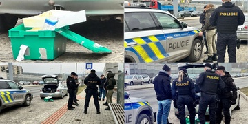 Řidička měla pozitivní test na drogy, platný zákaz řízení a spolujezdec drogy přepravoval