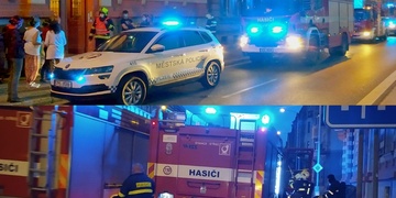 Za požárem na Klatovské třídě byl pokus o upečení sekané