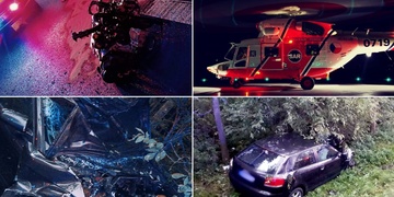 Dvacetiletou řidičku z místa transportoval vrtulník LZS