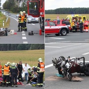 Jumper nedal u Třemošné přednost motorkářce!
