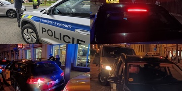 DBA zaměřená na nevěnování se řízení, rychlost i na řidiče taxislužby