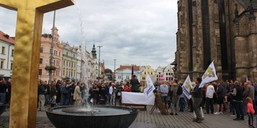 Demonstrace proti imigraci a Evropské unii proběhla bez sebemenšího problému