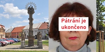 Pátrání bylo ukončeno, ženu nalezli již bohužel mrtvou