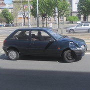 Dopravní nehoda na Chodském náměstí