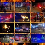 Požáry, zranění od pyrotechniky, pád do ohně, útěk opilého řidiče Borským parkem či zásah policie v hotelu