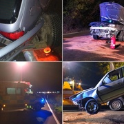 Kvůli srně si zcela zdemoloval auto