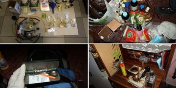 Recidivisty chytili přímo uprostřed varu pervitinu