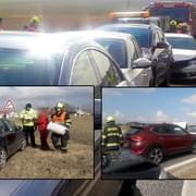 Včerejší řetězovou nehodu u Přeštic způsobil opilý řidič