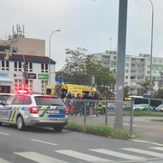 Malá dívenka vběhla přímo před přijíždějící auto