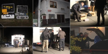 Červený Hrádek zažil razii celníků