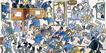 Hospodská bitka v oparu alkoholu