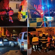 Střet tří aut, na místě zasahují všechny složky IZS
