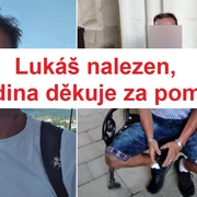 Lukáš nalezen, je v pořádku
