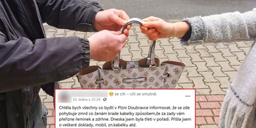 Zahnal jste lupiče a vrátil ženě kabelku?