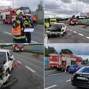 Tři nehody v Plzni během dvou hodin - aktualizováno