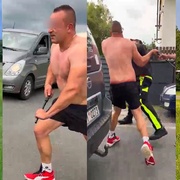Brutální útok teleskopickým obuškem kvůli banální dopravní nehodě
