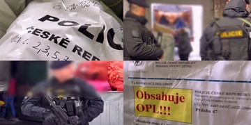 Tři tuny kokainu, pervitinu a dalších drog za miliardy korun skončily v plamenech