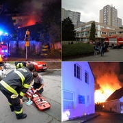 Místo klidného večera evakuace internátu