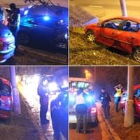 Kuriózní nehodu šetřili policisté v Plzni