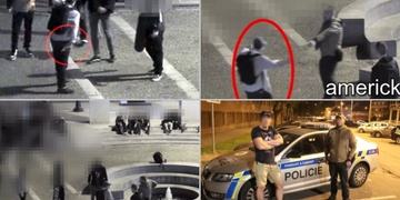 Na Americké v Plzni útočil pěstí, lahví i nožem