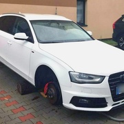 Další auto s ukradenými koly v Plzni
