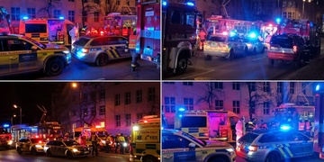 Muž na Borech vběhl přímo před jedoucí tramvaj