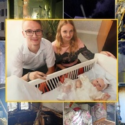 Mladá rodina z hořícího bytu utekla jen v pyžamech, před Vánoci tak přišli o vše