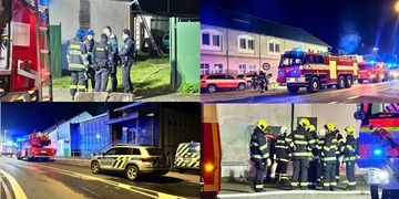Při hašení požáru bylo nalezeno torzo lidského těla