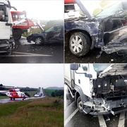 Zaklíněnou řidičku museli vyprostit hasiči